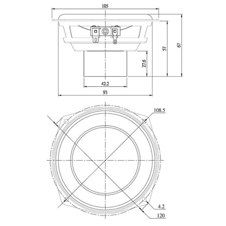 Głośnik Dayton Audio ND105-8 - ostatnie 2 szt.